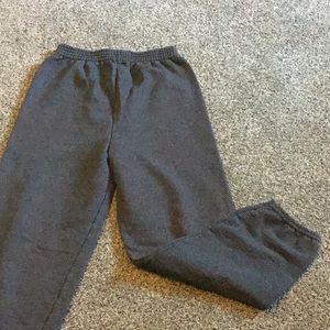 Dark gray sweatpants